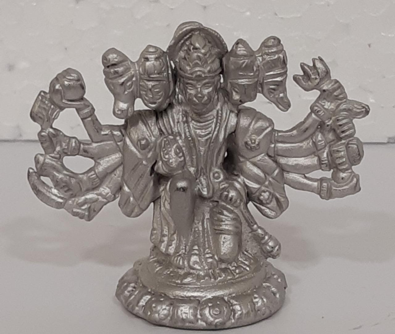 parad (mercury) panch mukhi hanuman kneeling